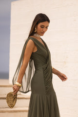 VESTIDO LETÍCIA VERDE MILITAR