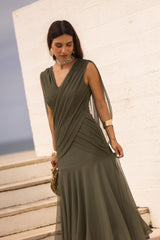 VESTIDO LETÍCIA VERDE MILITAR