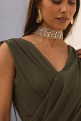 VESTIDO LETÍCIA VERDE MILITAR