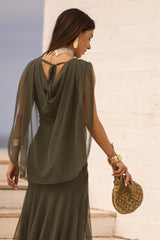 VESTIDO LETÍCIA VERDE MILITAR