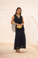 VESTIDO LETÍCIA AZUL MARINHO
