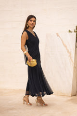 VESTIDO LETÍCIA AZUL MARINHO
