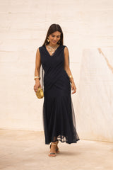 VESTIDO LETÍCIA AZUL MARINHO