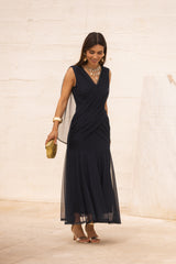 VESTIDO LETÍCIA AZUL MARINHO