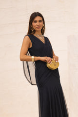 VESTIDO LETÍCIA AZUL MARINHO