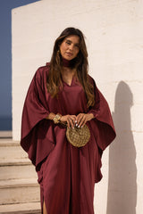 VESTIDO DUBAI CEREJA