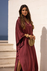 VESTIDO DUBAI CEREJA