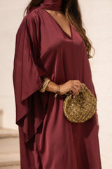 VESTIDO DUBAI CEREJA