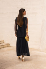 VESTIDO LETÍCIA AZUL MARINHO