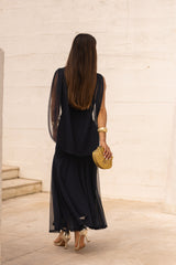 VESTIDO LETÍCIA AZUL MARINHO