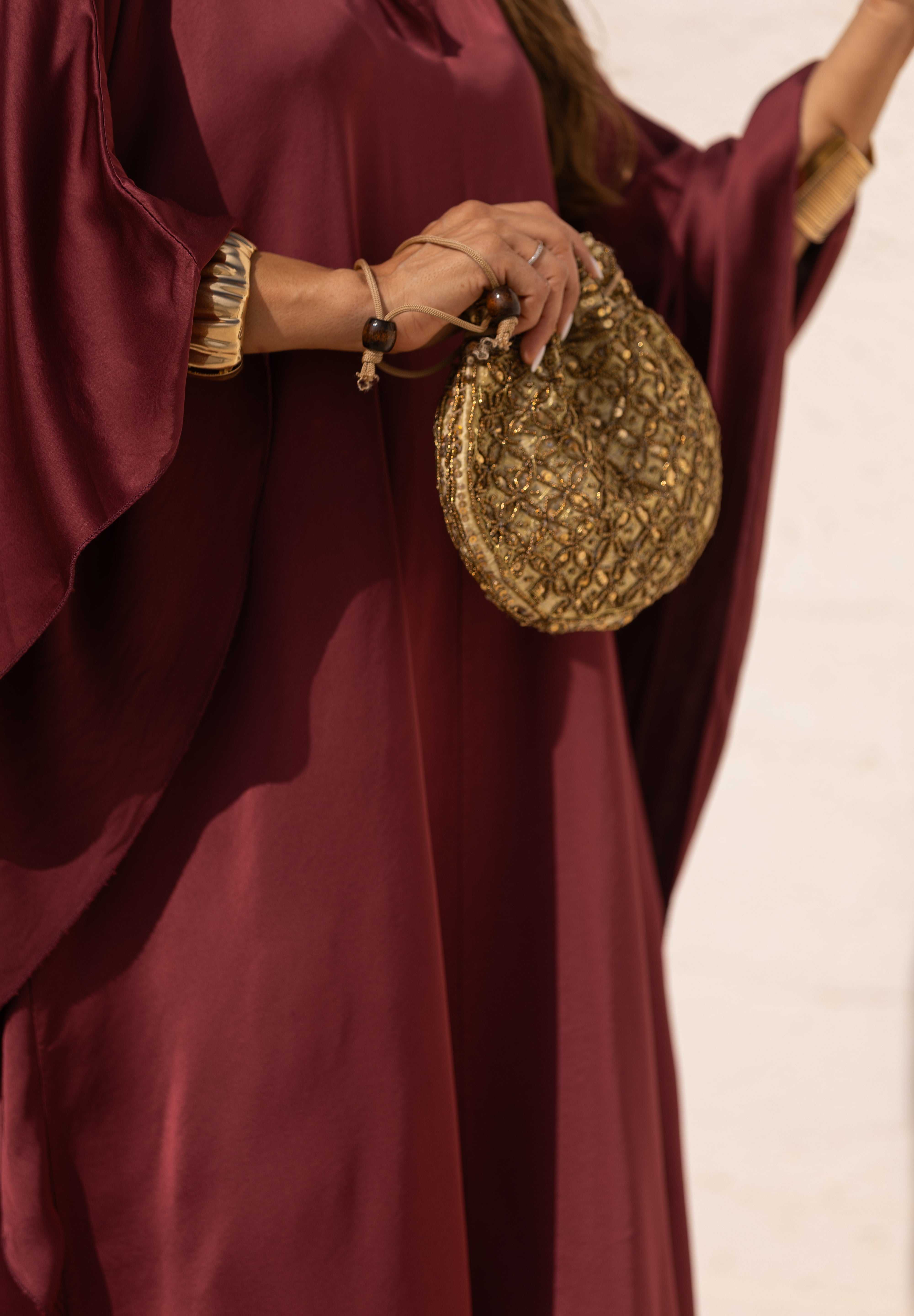 VESTIDO DUBAI CEREJA
