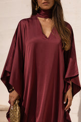 VESTIDO DUBAI CEREJA