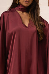 VESTIDO DUBAI CEREJA