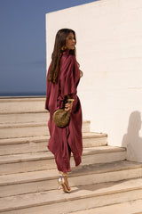 VESTIDO DUBAI CEREJA
