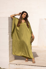 VESTIDO DUBAI VERDE PISTACHO