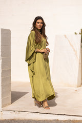 VESTIDO DUBAI VERDE PISTACHO
