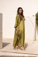 VESTIDO DUBAI VERDE PISTACHO