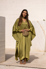 VESTIDO DUBAI VERDE PISTACHO