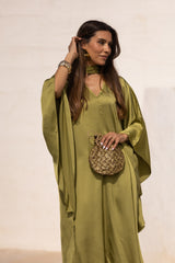 VESTIDO DUBAI VERDE PISTACHO