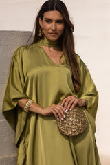 VESTIDO DUBAI VERDE PISTACHO
