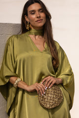 VESTIDO DUBAI VERDE PISTACHO