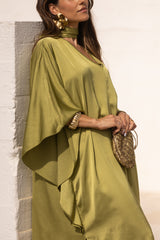 VESTIDO DUBAI VERDE PISTACHO
