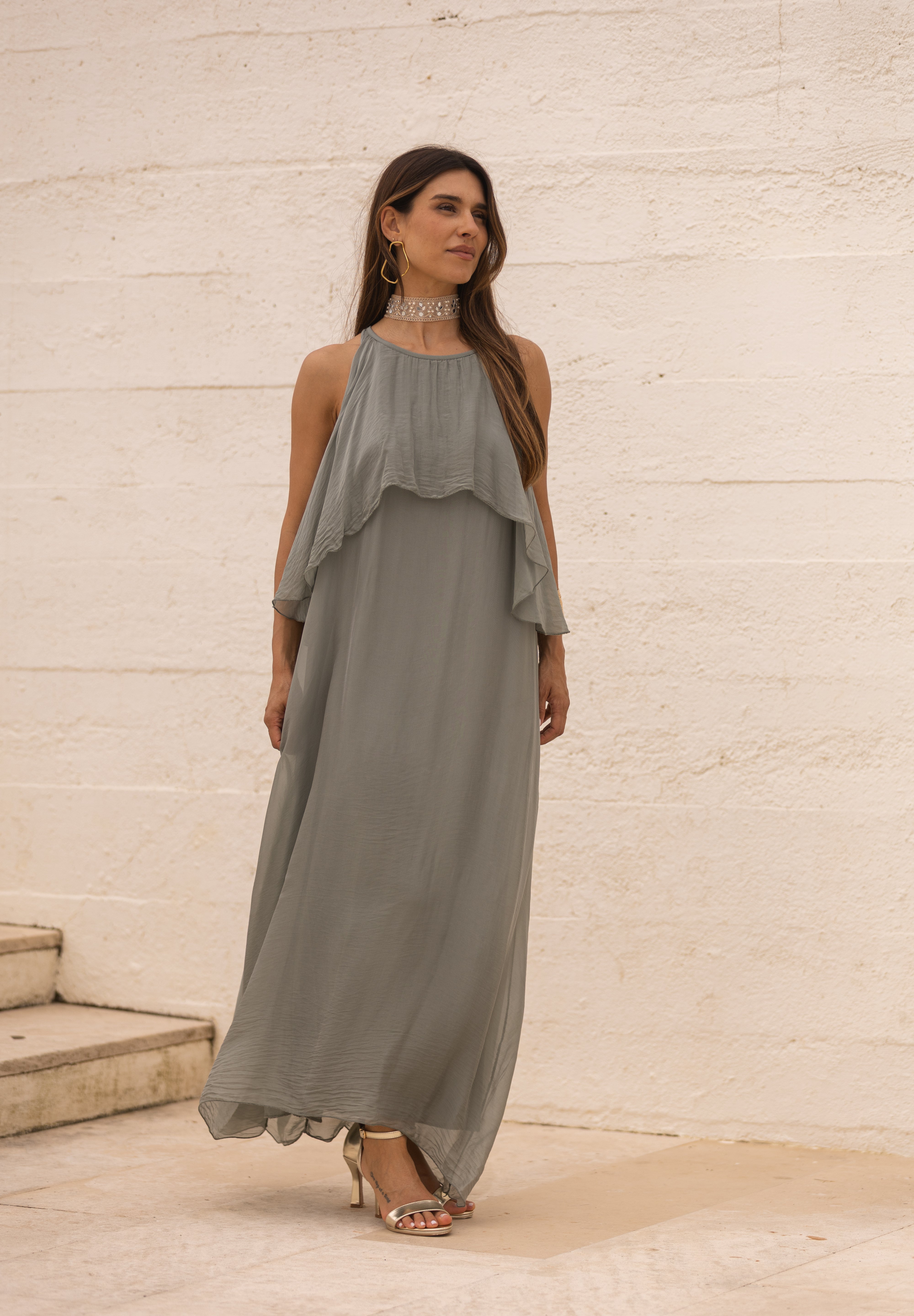 PRÉ-VENDA VESTIDO JULIE VERDE (Envio 20/07 a 23/07)