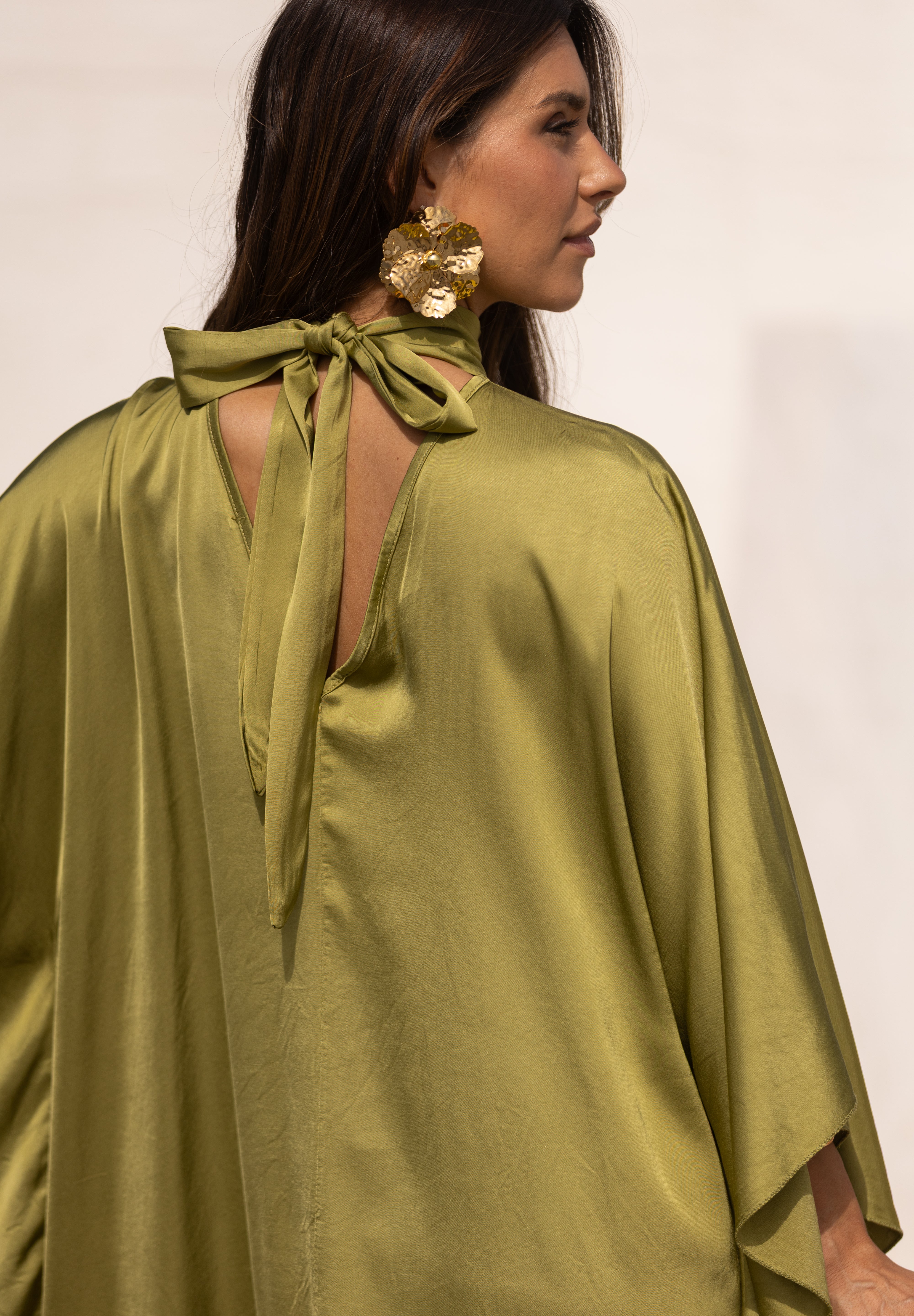 VESTIDO DUBAI VERDE PISTACHO
