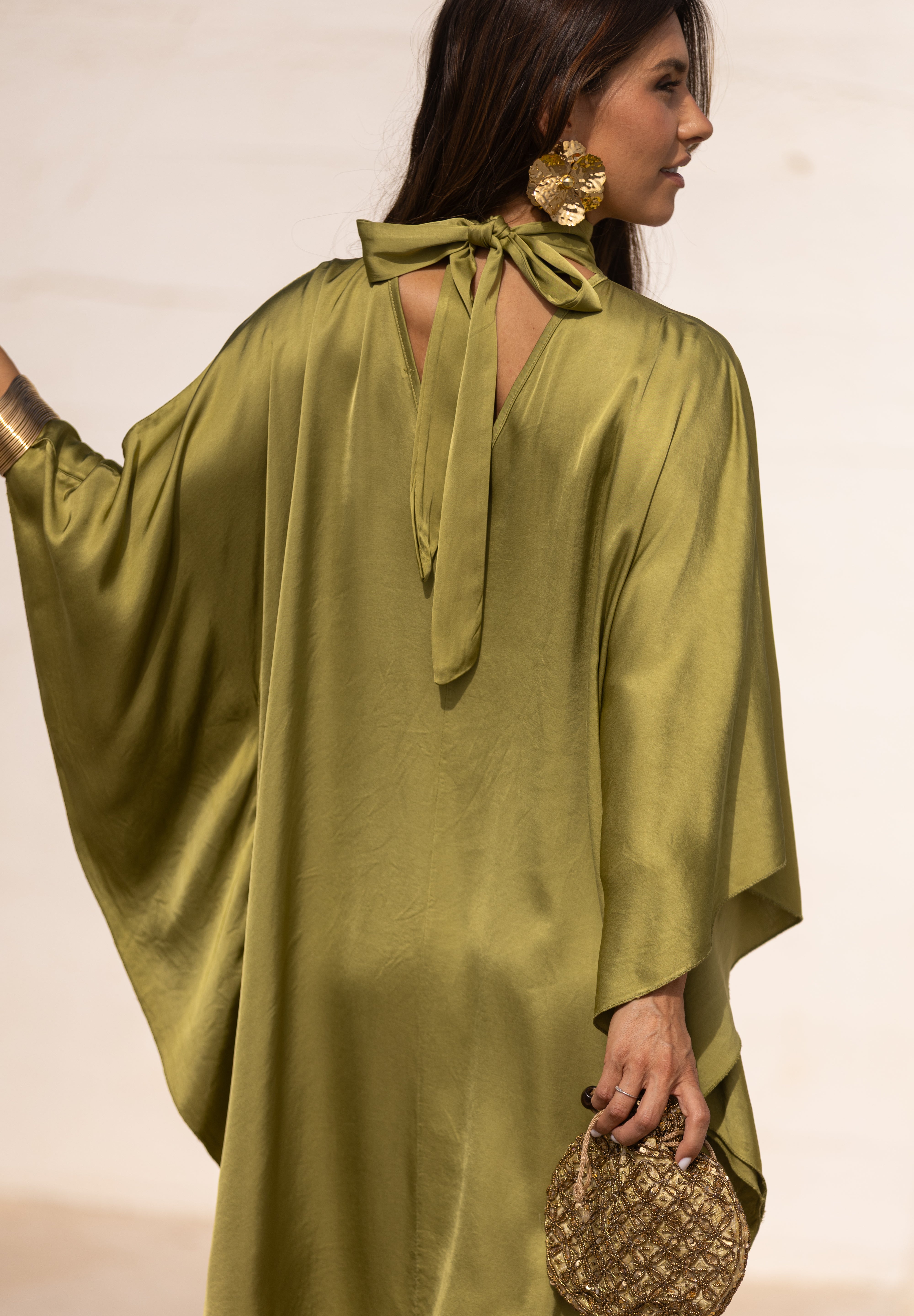 VESTIDO DUBAI VERDE PISTACHO