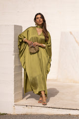VESTIDO DUBAI VERDE PISTACHO