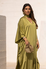 VESTIDO DUBAI VERDE PISTACHO