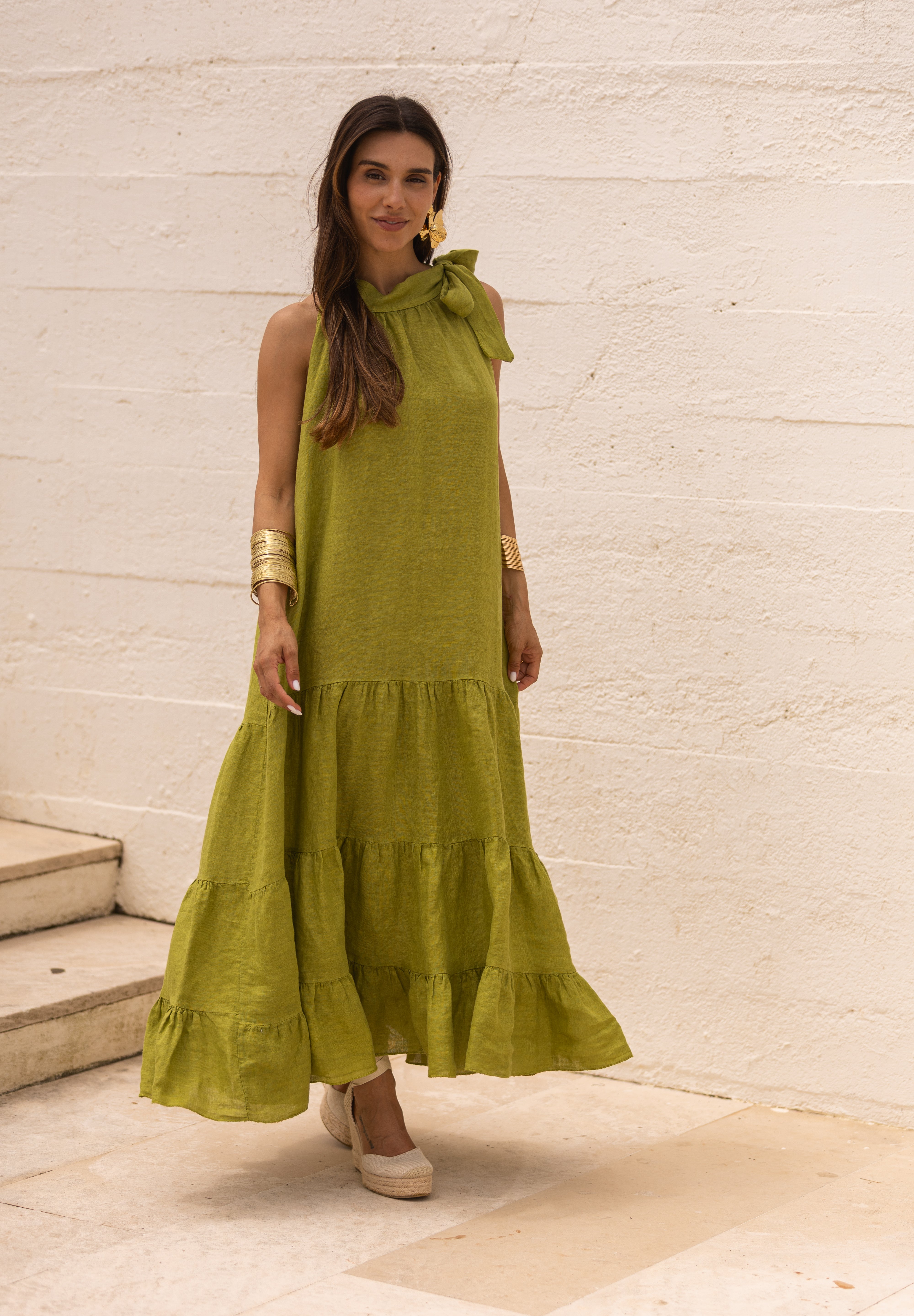 VESTIDO SIDNEY VERDE LIMA