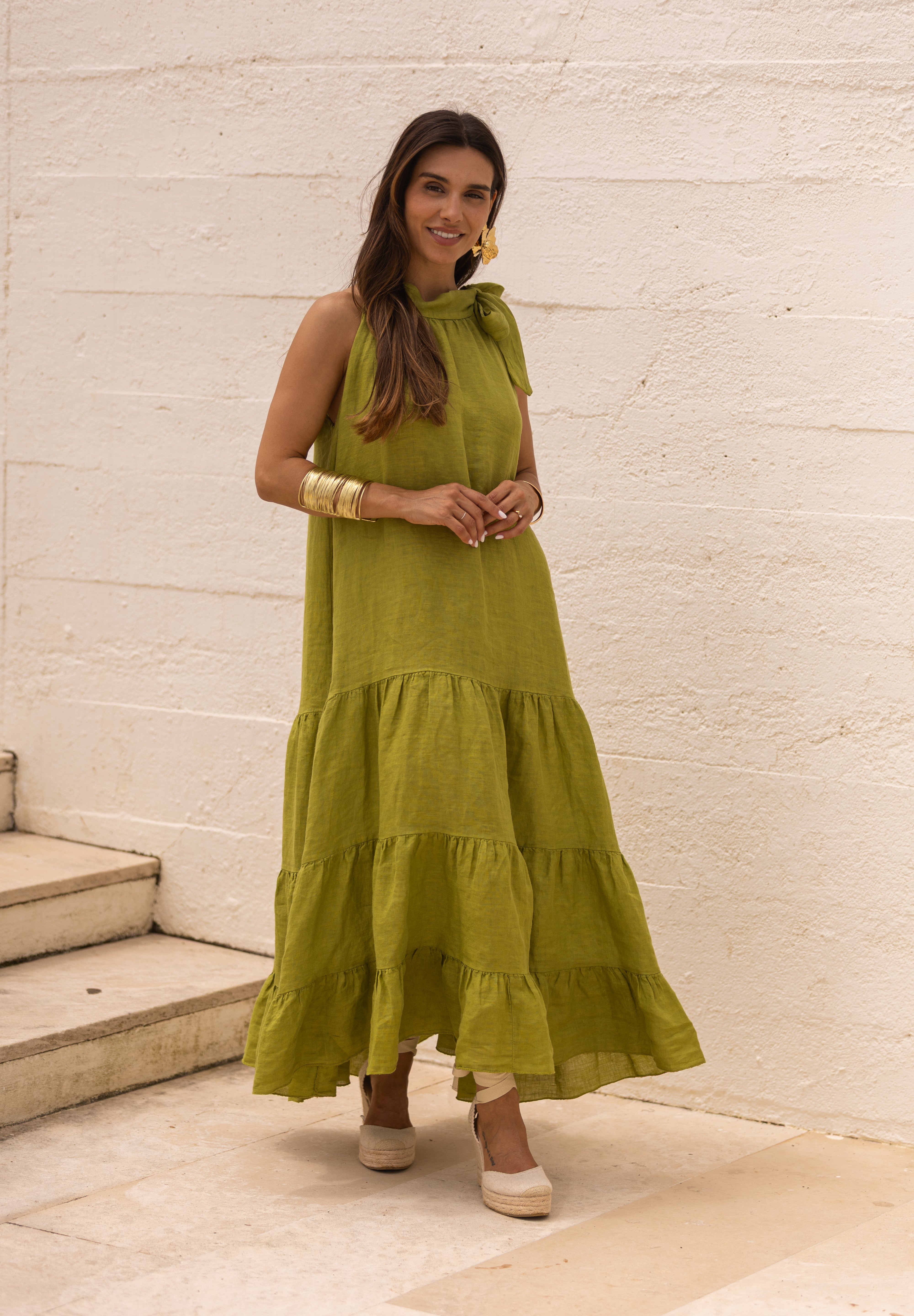 VESTIDO SIDNEY VERDE LIMA