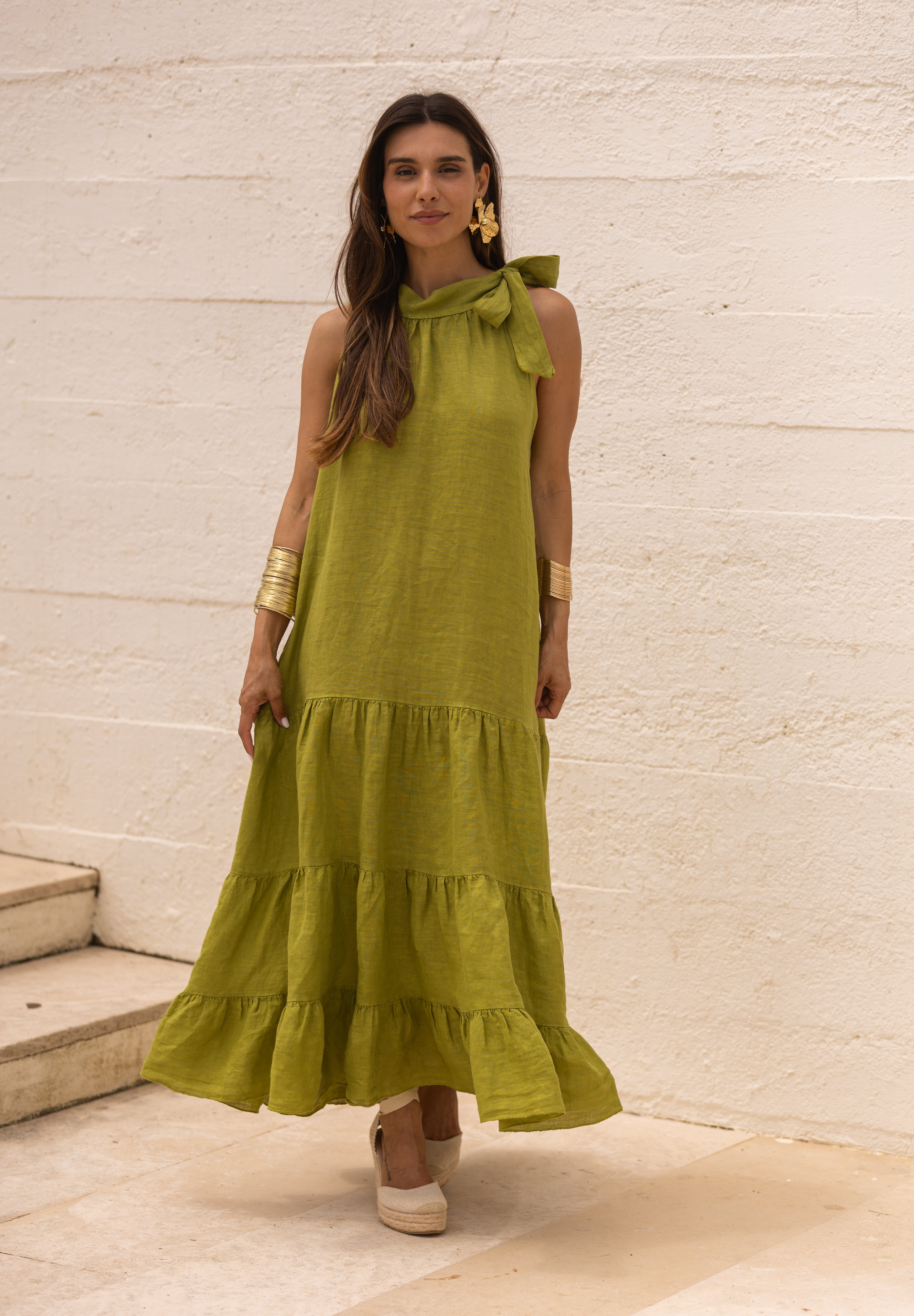 VESTIDO SIDNEY VERDE LIMA