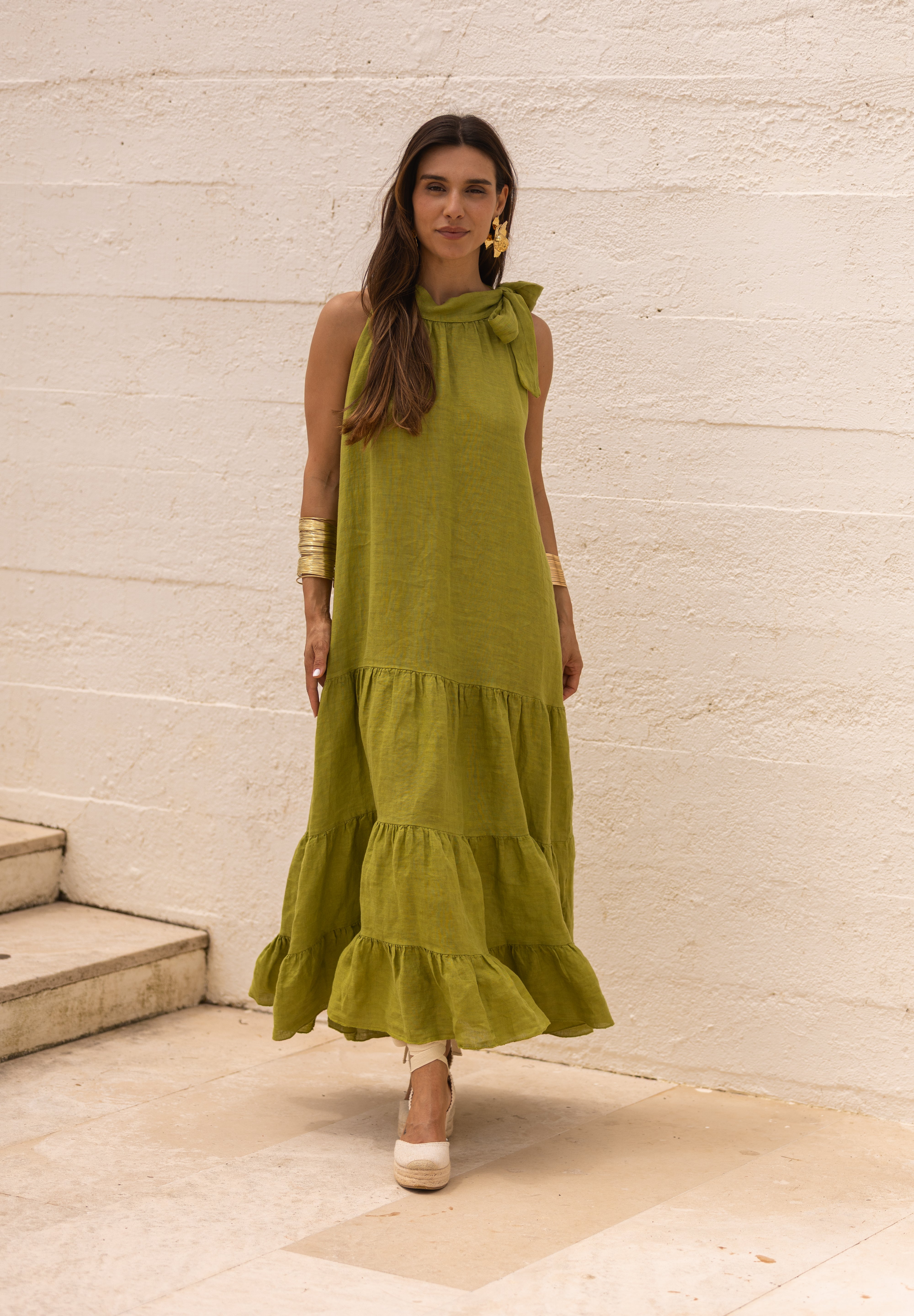 VESTIDO SIDNEY VERDE LIMA