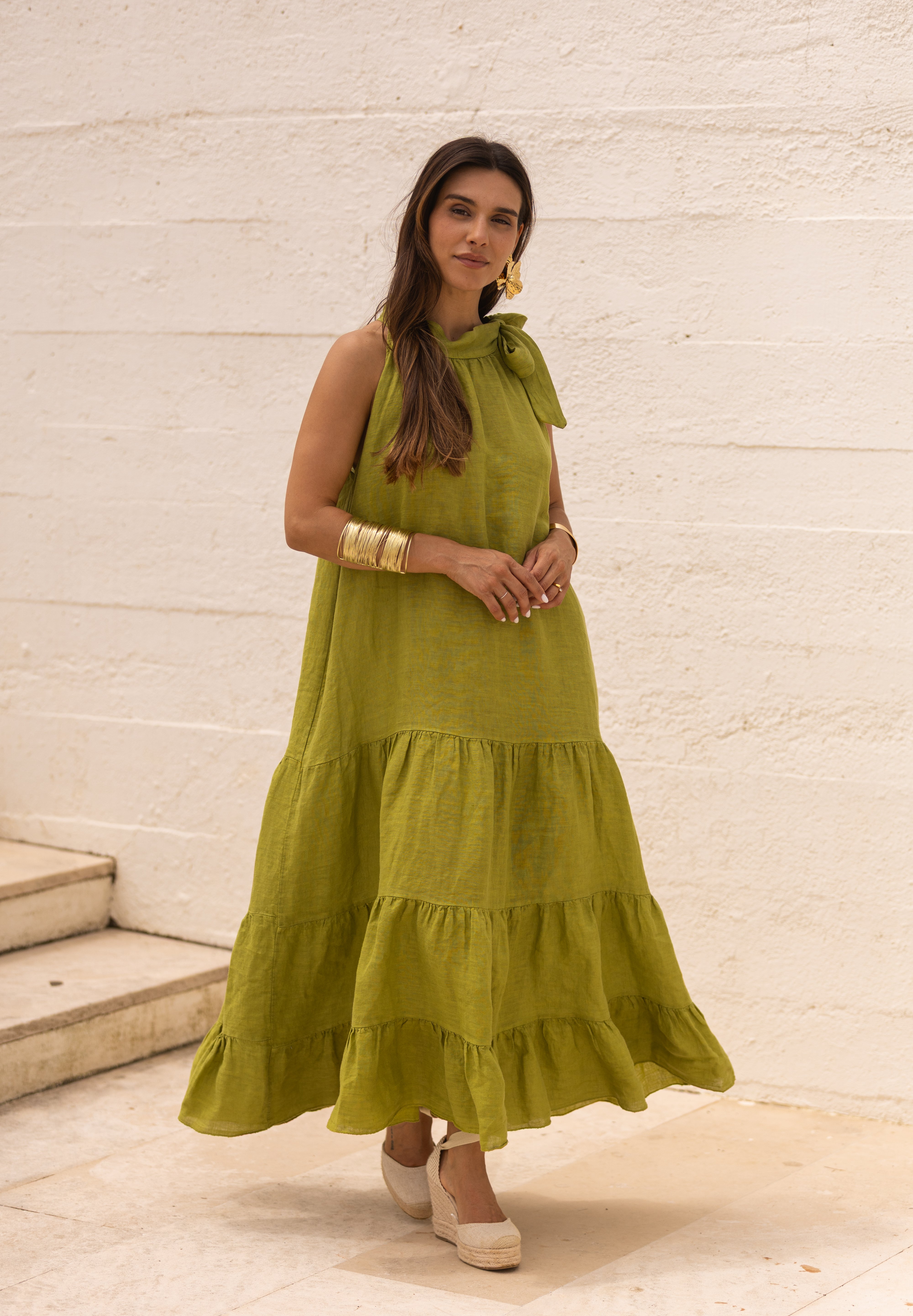 VESTIDO SIDNEY VERDE LIMA