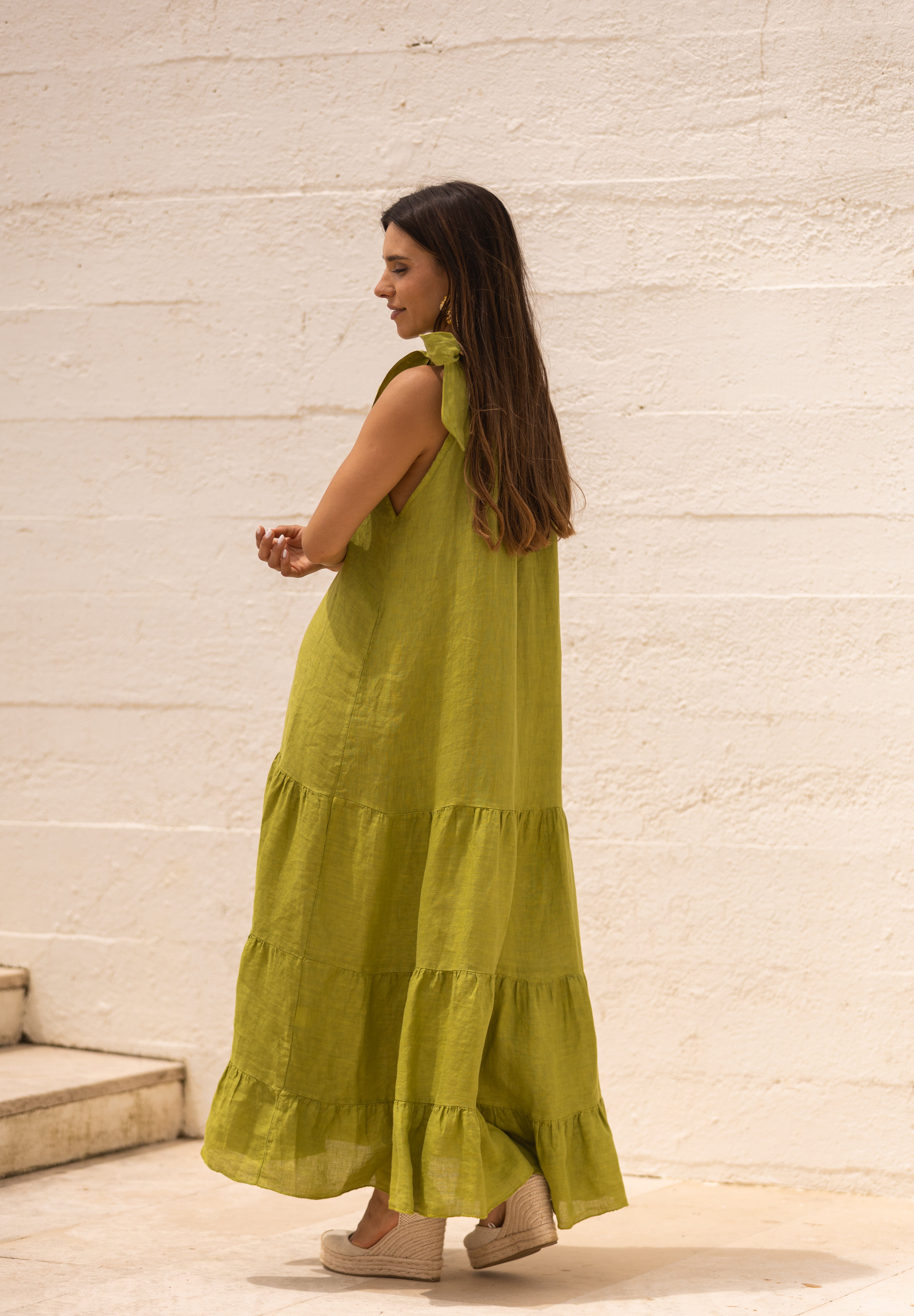 VESTIDO SIDNEY VERDE LIMA