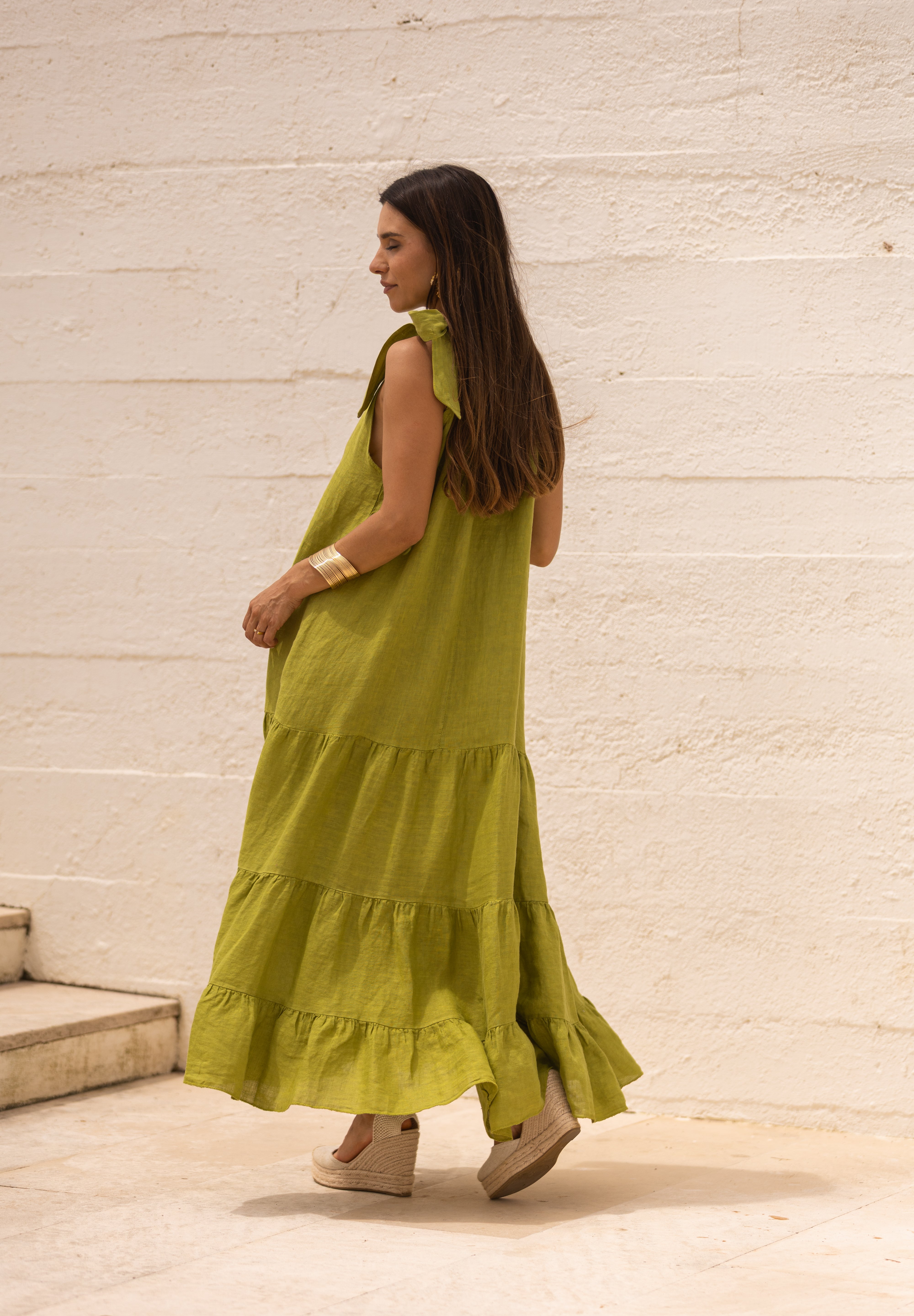 VESTIDO SIDNEY VERDE LIMA