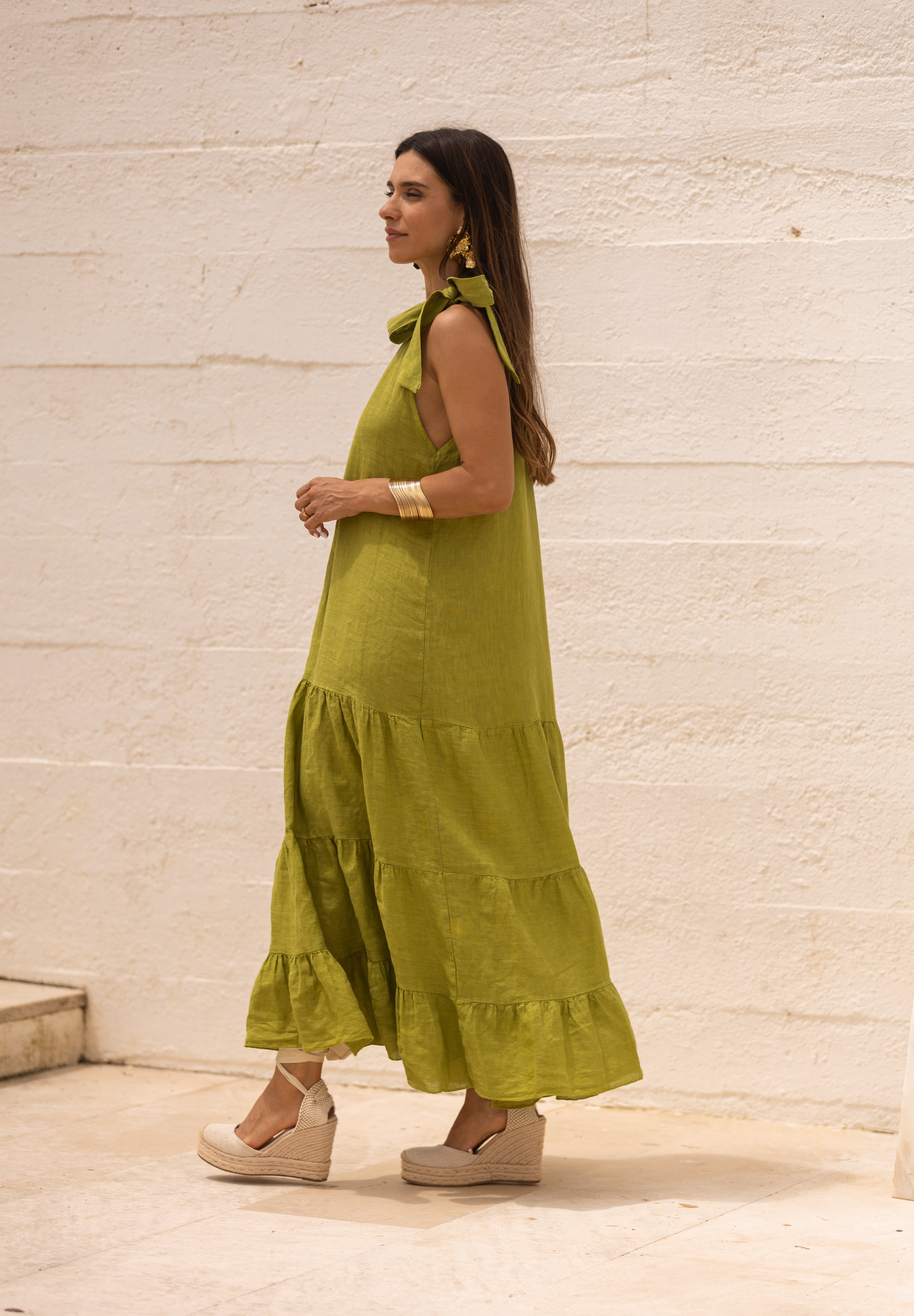 VESTIDO SIDNEY VERDE LIMA