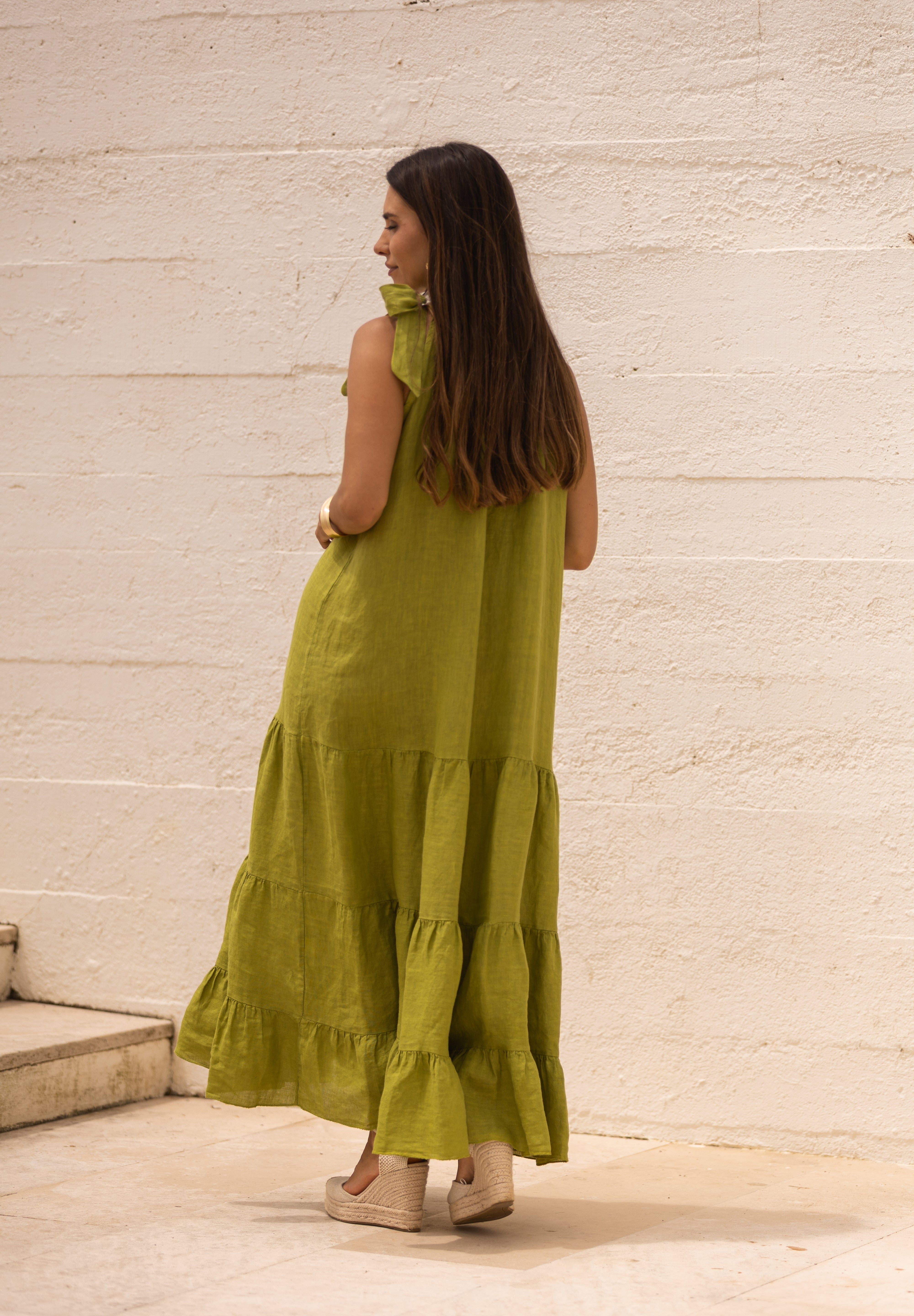 VESTIDO SIDNEY VERDE LIMA