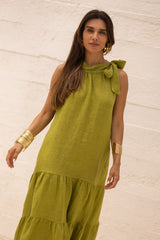 VESTIDO SIDNEY VERDE LIMA