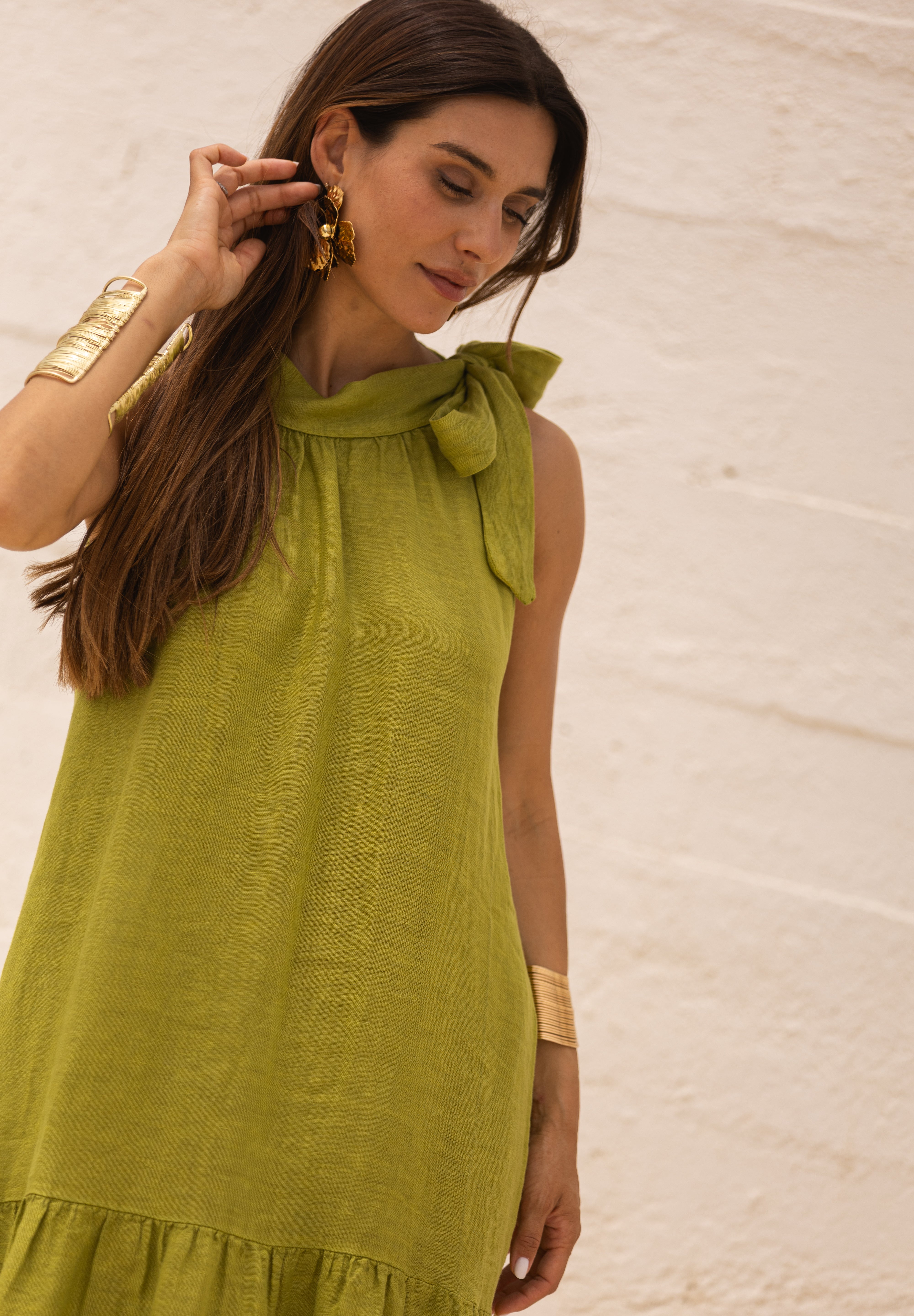 VESTIDO SIDNEY VERDE LIMA