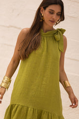 VESTIDO SIDNEY VERDE LIMA