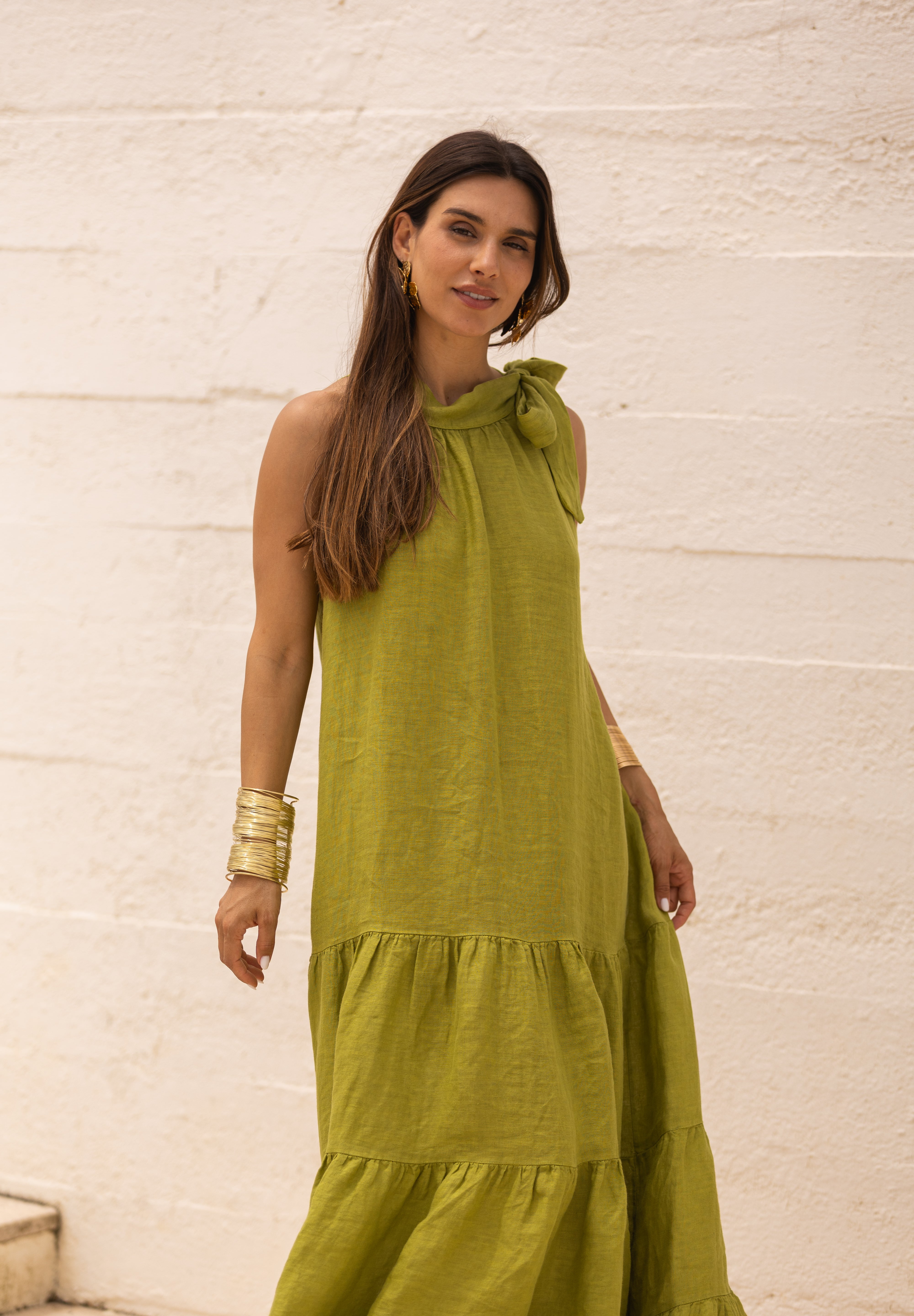 VESTIDO SIDNEY VERDE LIMA