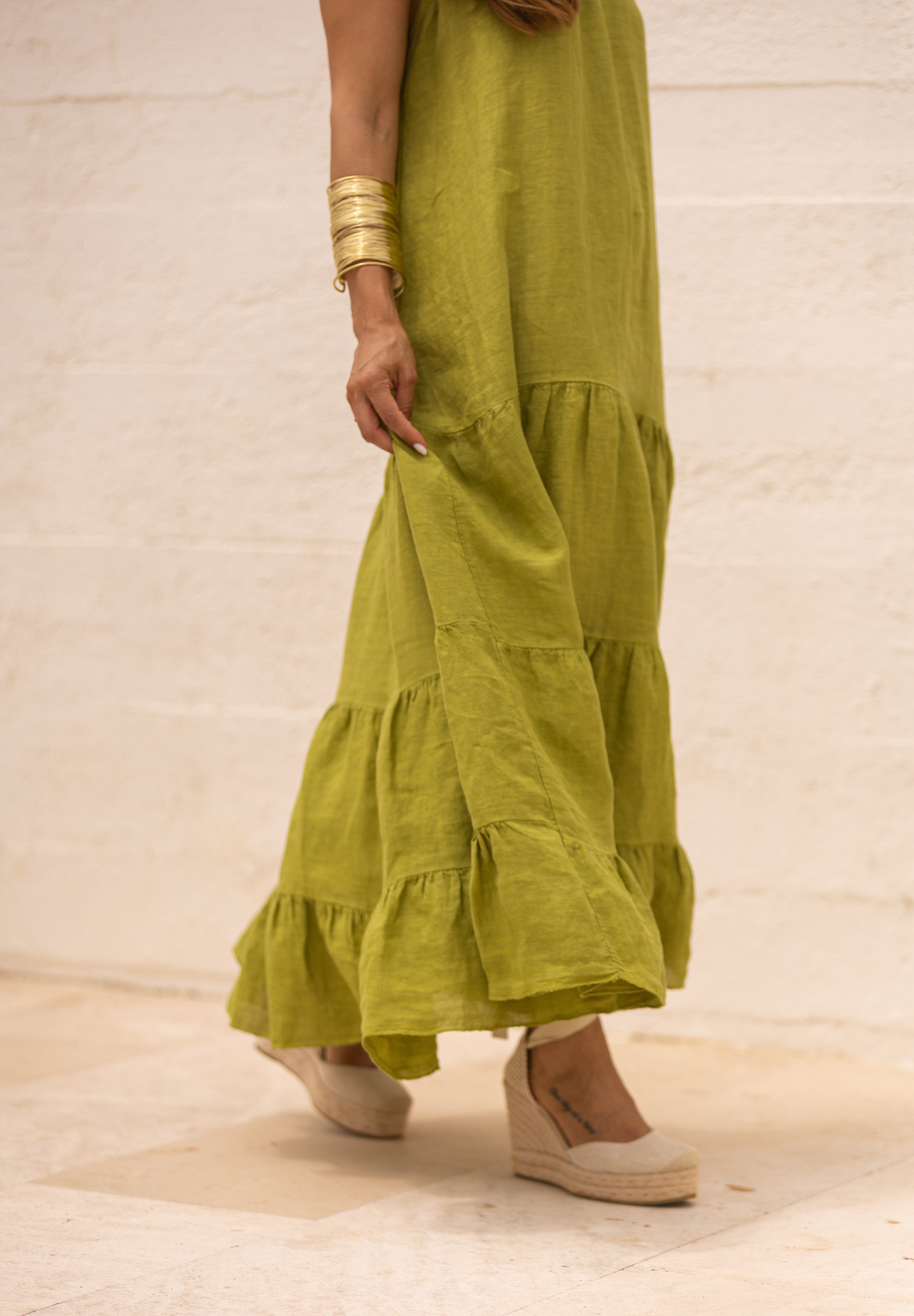 VESTIDO SIDNEY VERDE LIMA