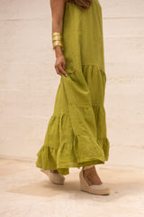 VESTIDO SIDNEY VERDE LIMA