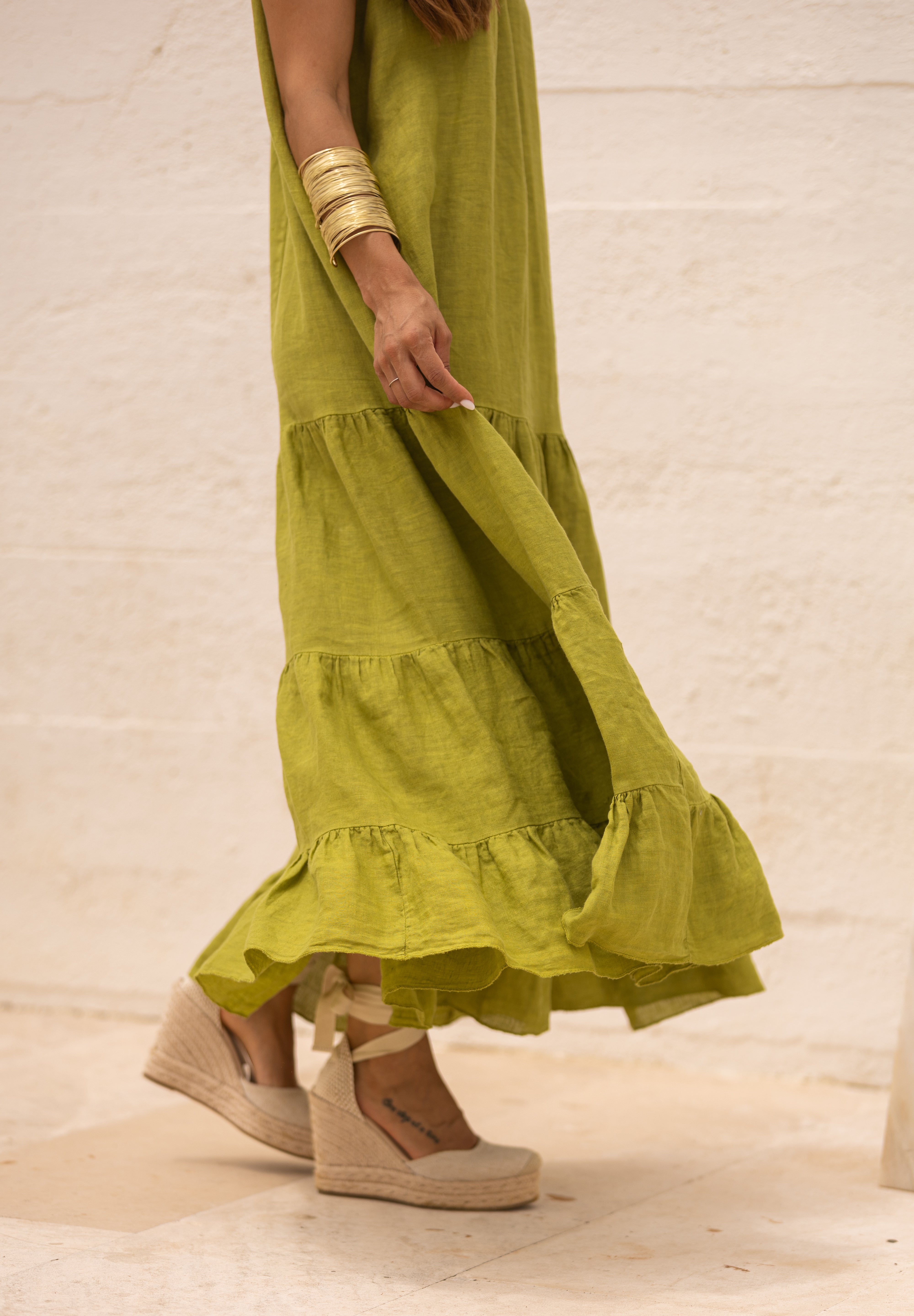 VESTIDO SIDNEY VERDE LIMA