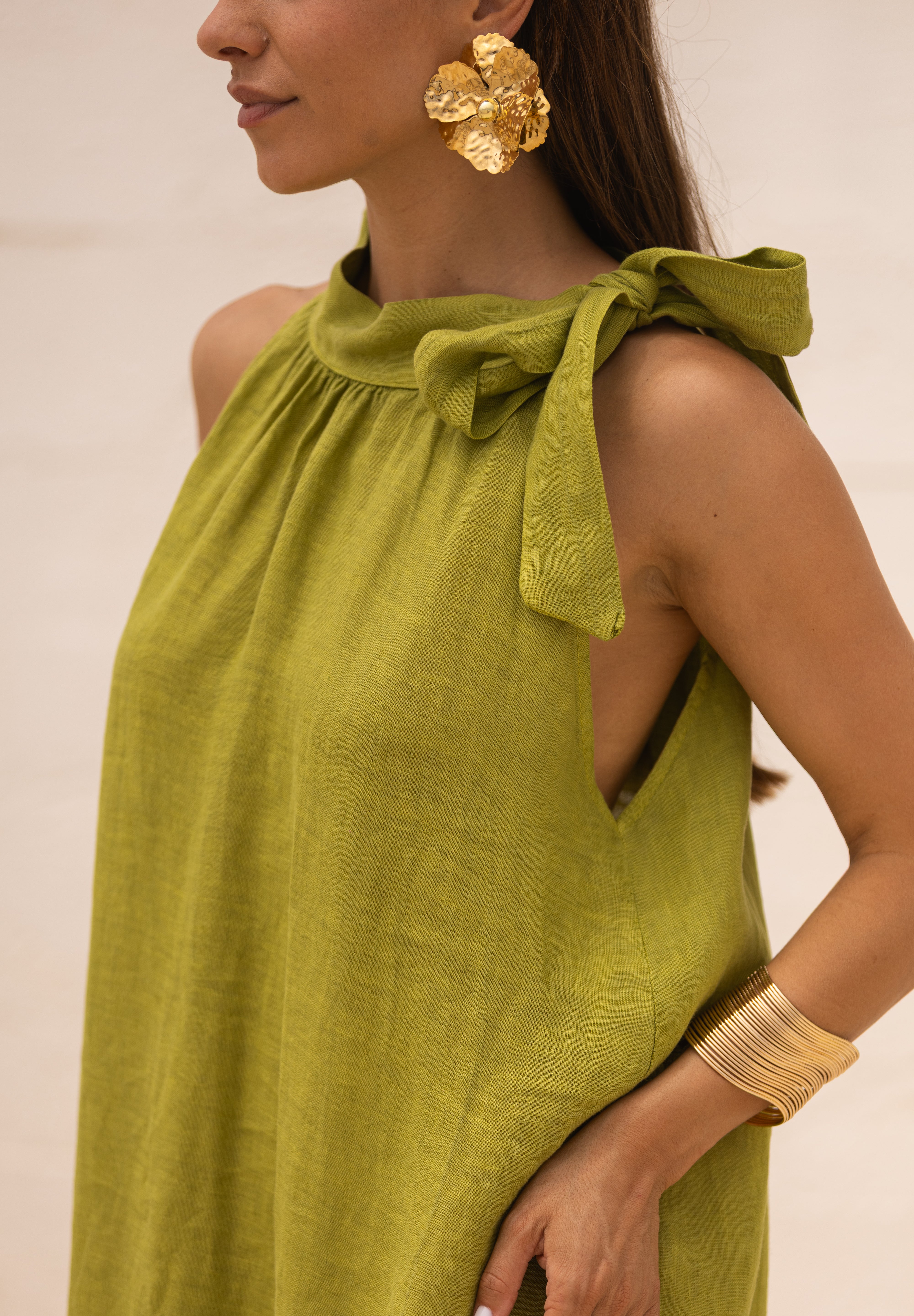 VESTIDO SIDNEY VERDE LIMA