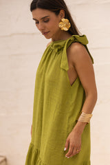 VESTIDO SIDNEY VERDE LIMA