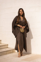 VESTIDO DUBAI CASTANHO